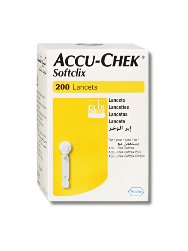 ACCU-CHEK - SOFTCLIXS LANCETTES BOITE 200