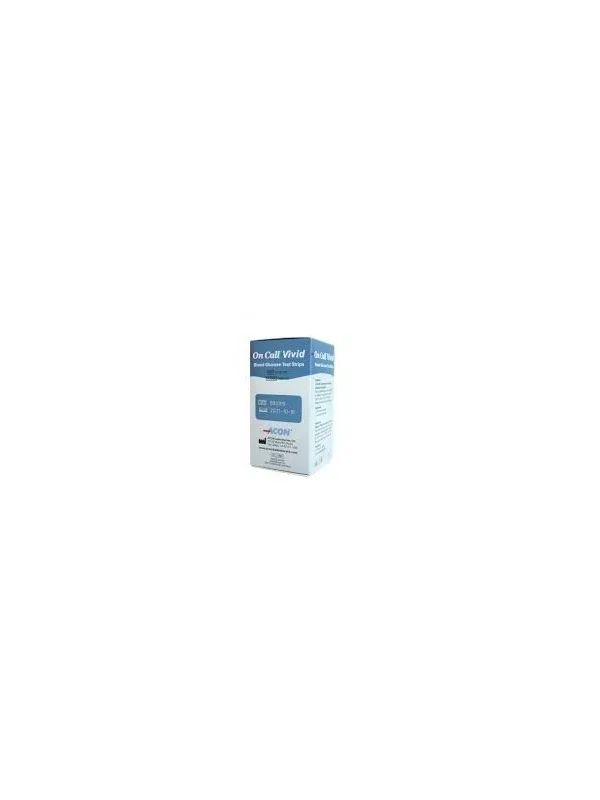 ON CALL VIVID Bandelettes test glycémie B/25