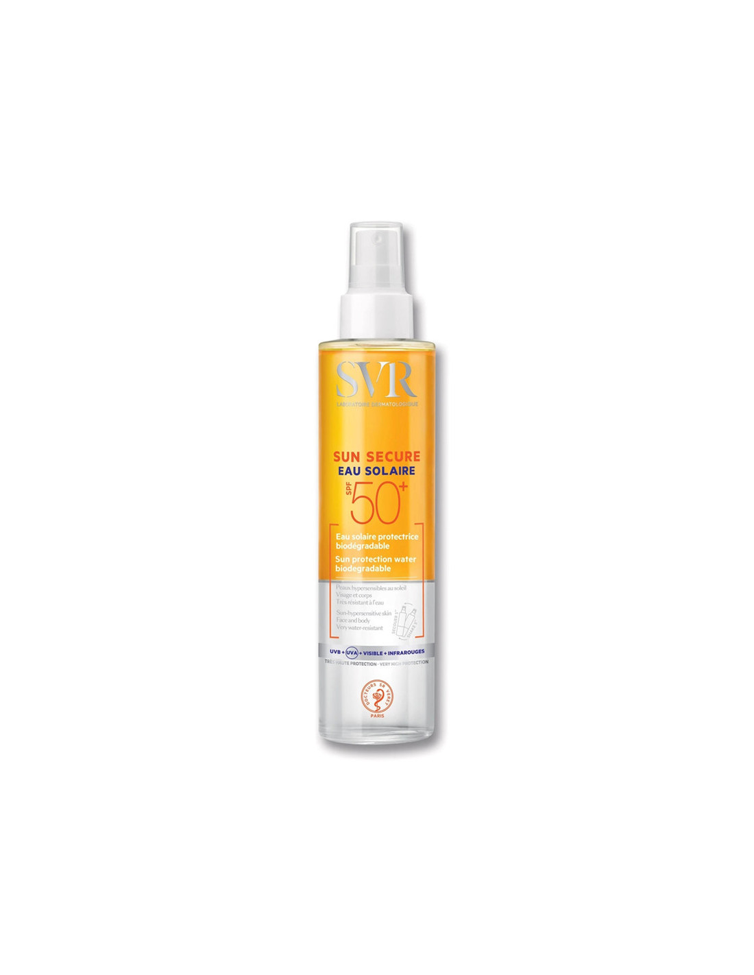 SVR SUN SECURE Eau Solaire SPF50+ 200ML
