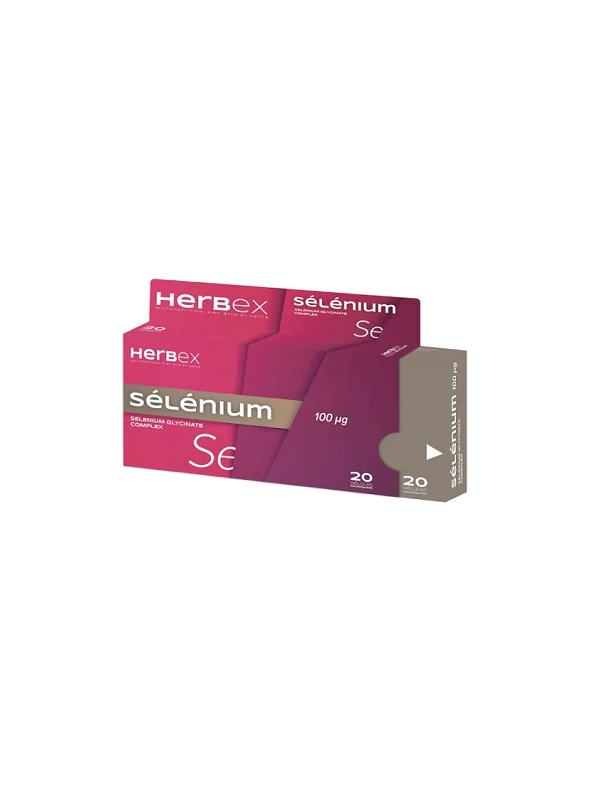 HERBEX SÉLÉNIUM BT 20 GELULES
