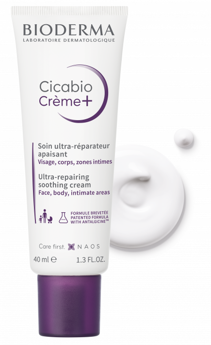BIODERMA CICABIO CREME+ SOIN ULTRA REPARATEUR APAISANT 40ML