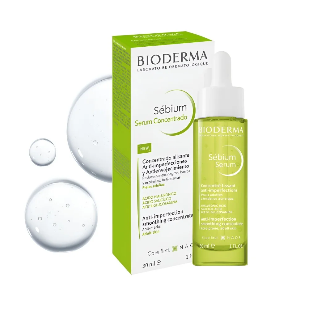 BIODERMA SEBIUM - SERUM CONCENTRE LISSANT ANTI IMPERFECTIONS 30ML