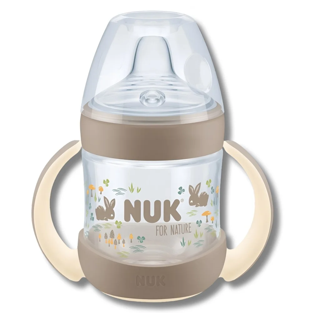 NUK FOR NATURE - TASSE D'APPRENTISSAGE AVEC TEMPERATURE CONTROL +6 MOIS 150ML