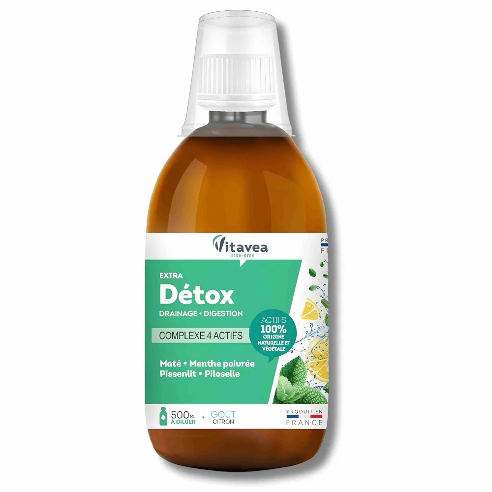 VITAVEA - EXTRA DETOX DRAINEUR CITRON 500ML