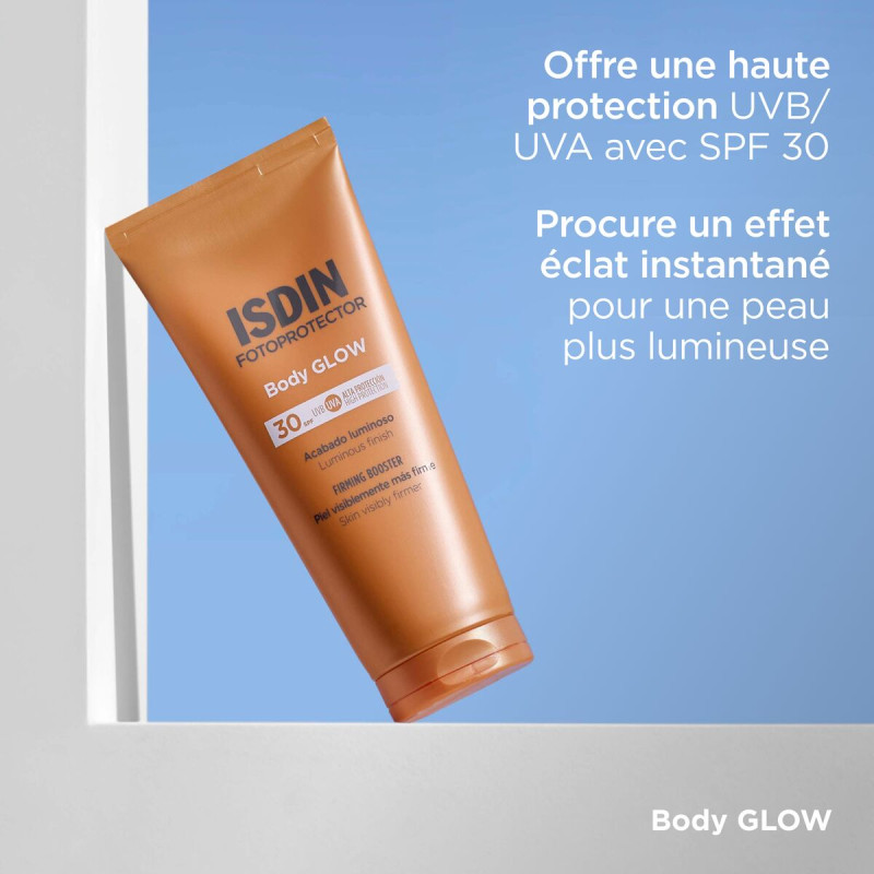 ISDIN FOTOPROTECTOR - BODY GLOW SPF30 200ML – Image 2