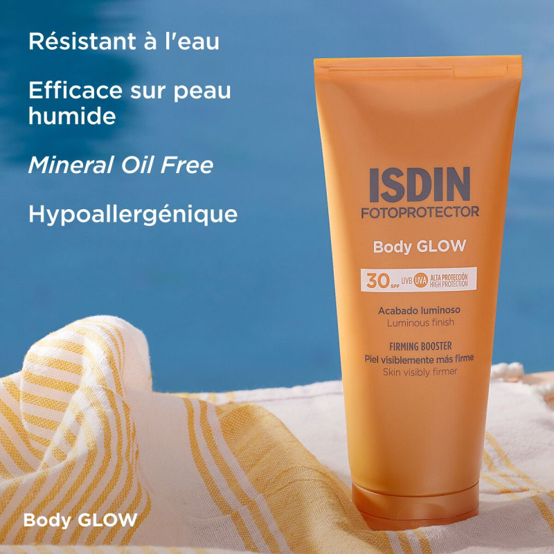 ISDIN FOTOPROTECTOR - BODY GLOW SPF30 200ML – Image 3