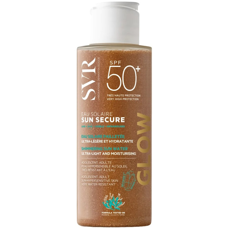 SVR SUN SECURE Eau Solaire Glow SPF50+ 100ML – Image 3